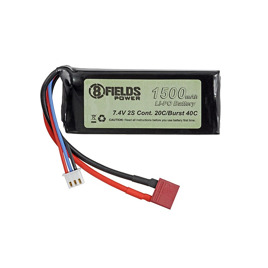 АКБ Li-Po 1500mAh 7,4V 20/40C моноблок T-Connector 8Fields
