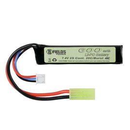 АКБ Li-Po 600mAh 7,4V 20/40C моноблок 8Fields