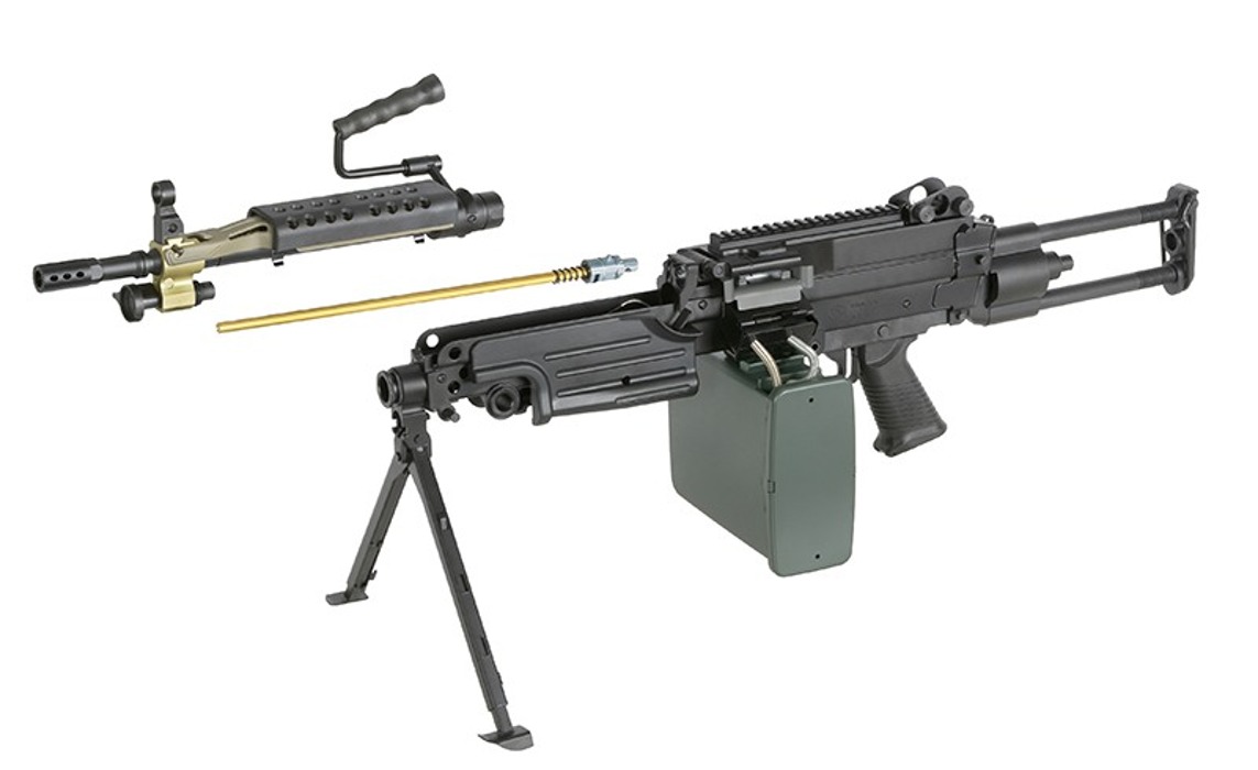 Кулемет FN M249 MK PARA A&K фото 19