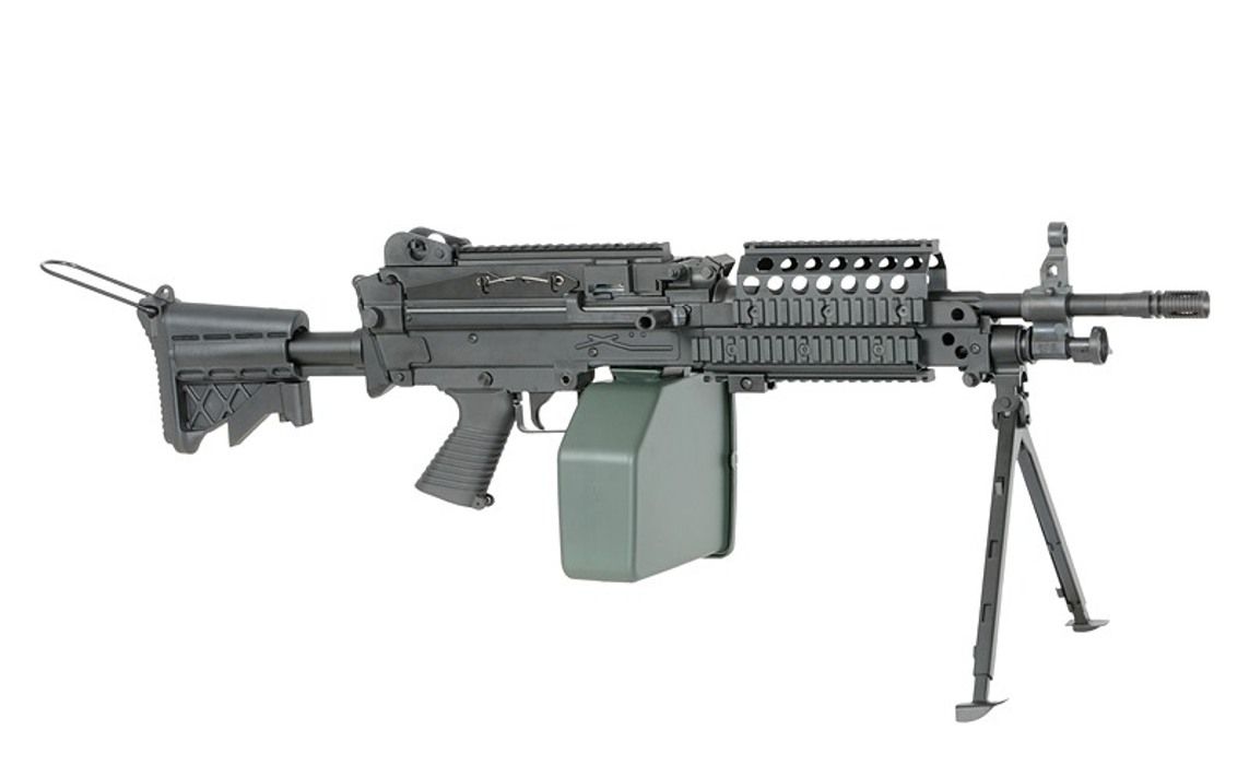Кулемет H.M.G. M249 Mk46 Mod 0 sports line A&K фото 4