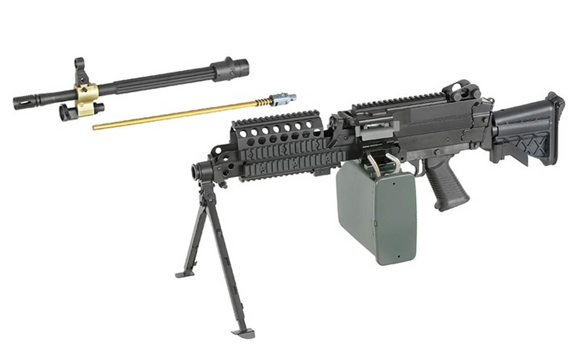 Кулемет H.M.G. M249 Mk46 Mod 0 Socom A&K фото 18
