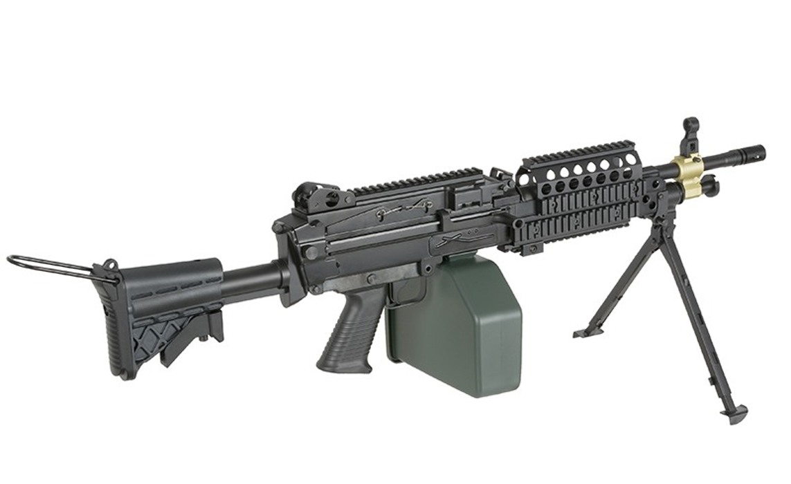 Кулемет H.M.G. M249 Mk46 Mod 0 Socom A&K фото 7