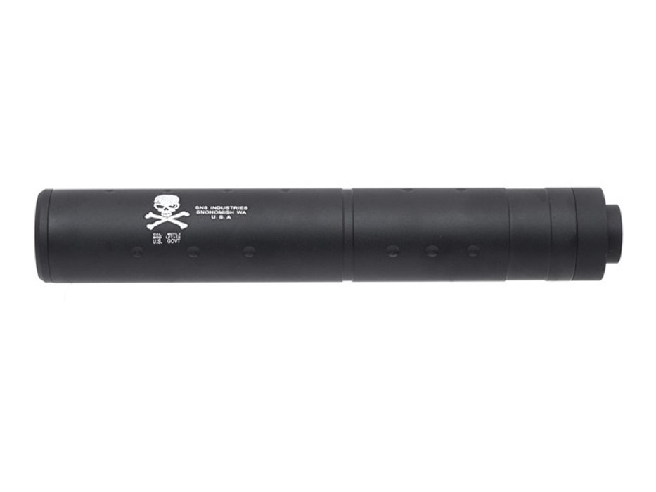 Глушитель ACM 196X32mm black Skull logo фото 1