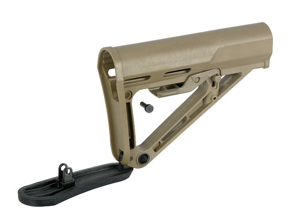 Приклад ергономічний RS3 Compact для AR-15/M4 - Tan APS фото 6