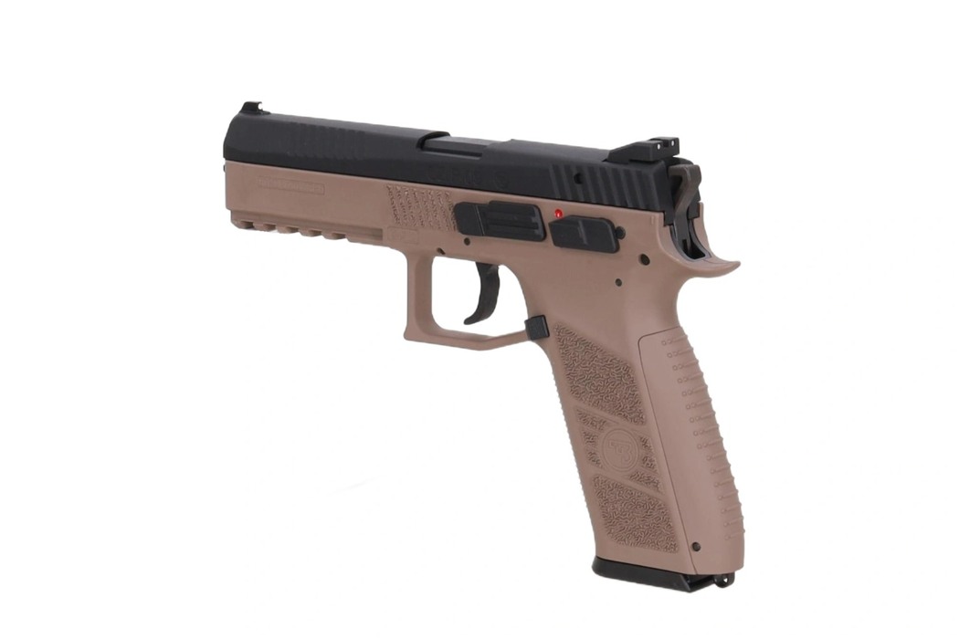 Пістолет CZ P-09 Flat Half Tan GBB Green Gas [ASG] фото 2