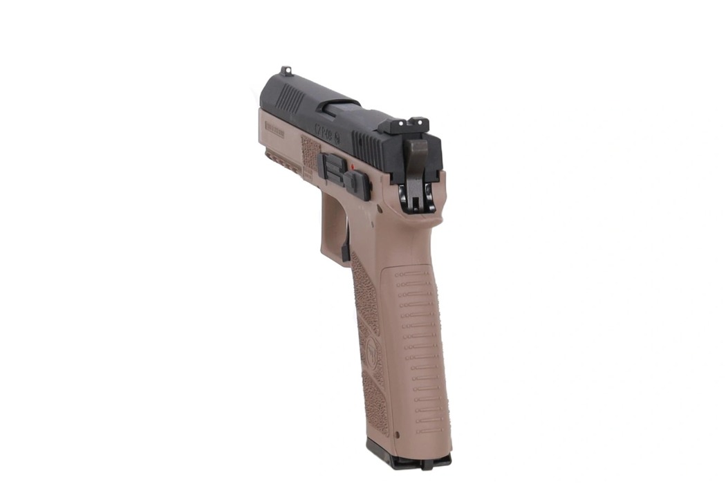 Пістолет CZ P-09 Flat Half Tan GBB Green Gas [ASG] фото 3