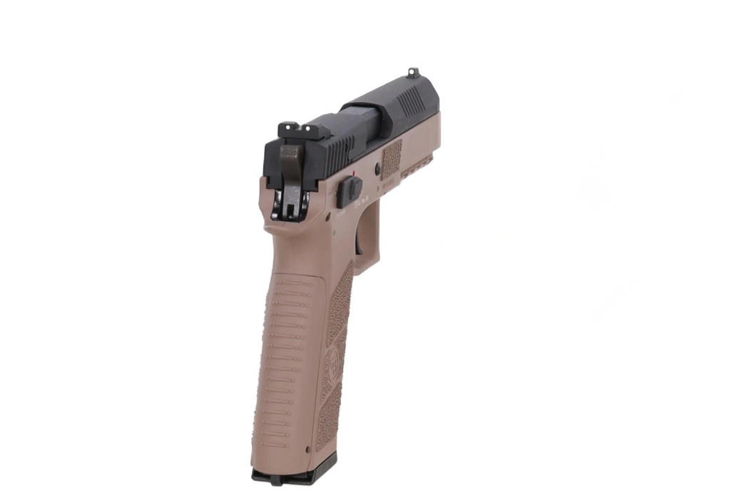 Пістолет CZ P-09 Flat Half Tan GBB Green Gas [ASG] фото 4