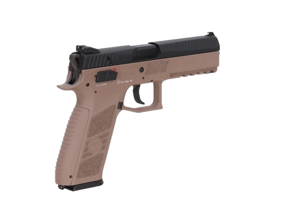 Пістолет CZ P-09 Flat Half Tan GBB Green Gas [ASG] фото 5