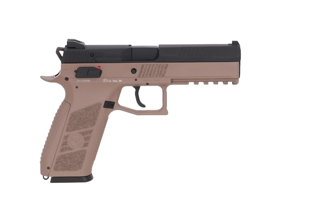 Пістолет CZ P-09 Flat Half Tan GBB Green Gas [ASG] фото 6