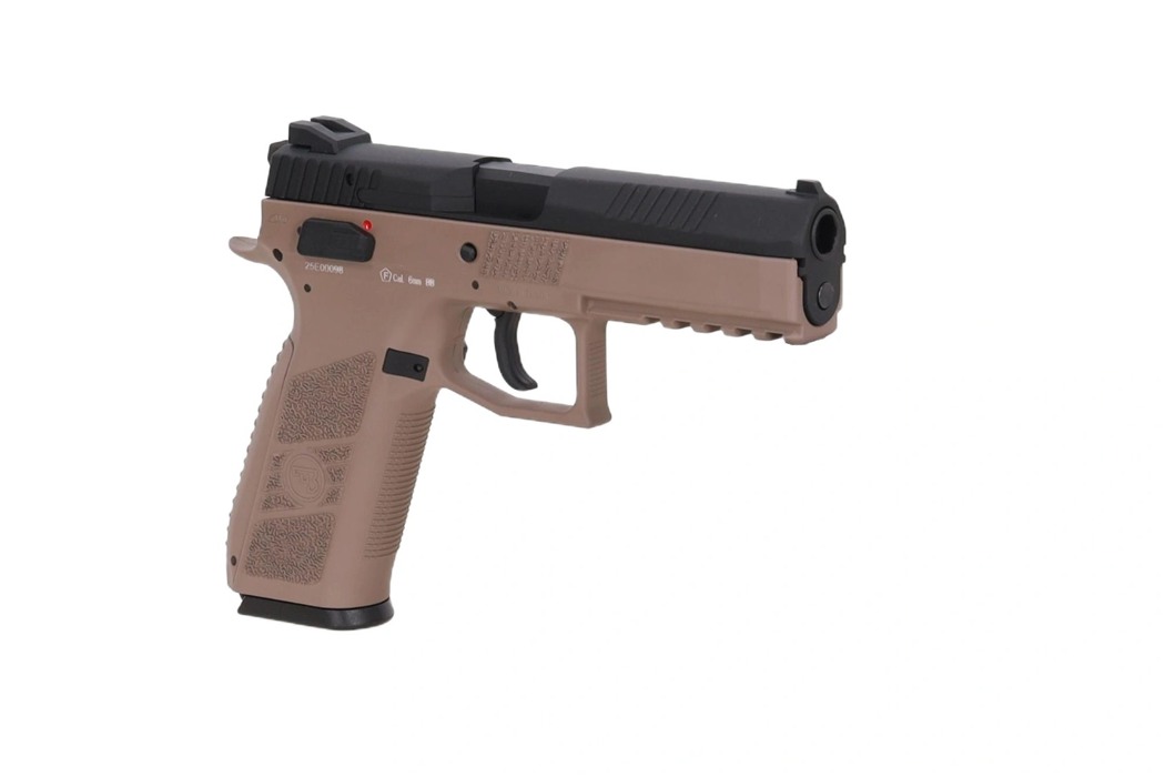 Пістолет CZ P-09 Flat Half Tan GBB Green Gas [ASG] фото 7