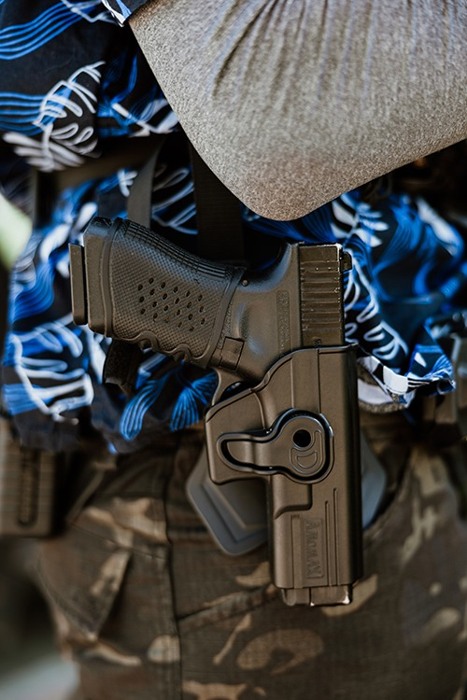 Кобура пластикова FastDraw для G17/G19/G18 фото 8