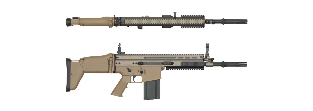 Штурмова гвинтівка SCAR-H AR-061-E Dark Earth ARES фото 1