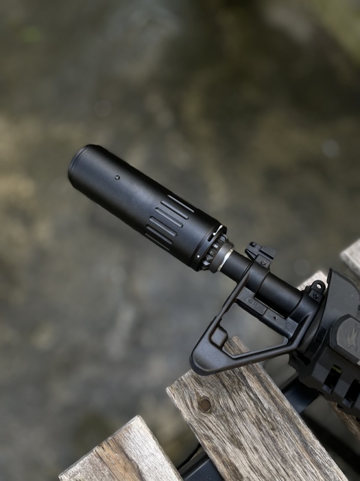 Глушник з ДТК 112x35mm - BLACK фото 4