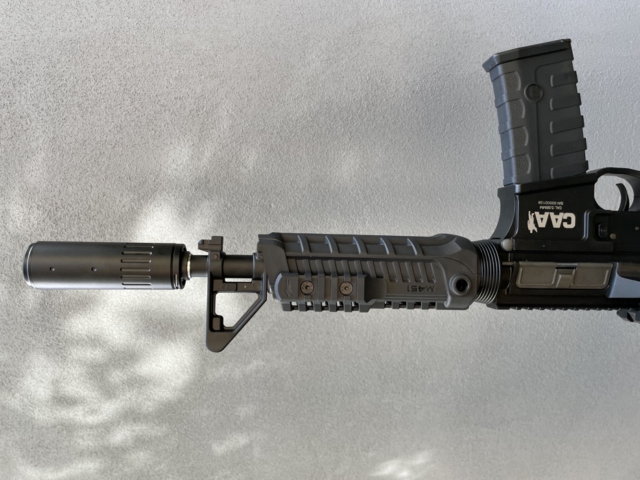 Глушник з ДТК 112x35mm - BLACK фото 7