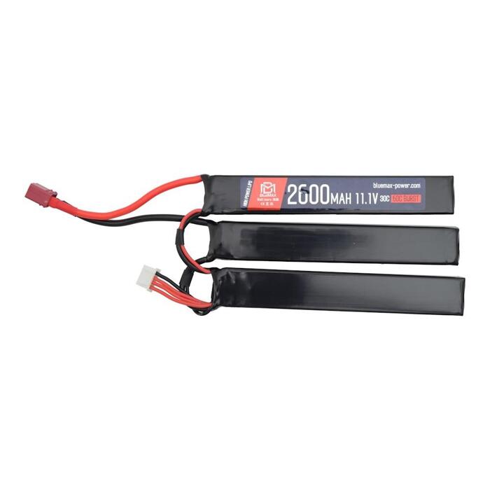 АКБ Li-Po 2600 mAh 11,1V 20C [BLUEMAX POWER] фото 1