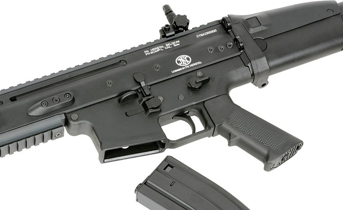 Штурмовая винтовка FN SCAR-L blk CYBERGUN фото 9