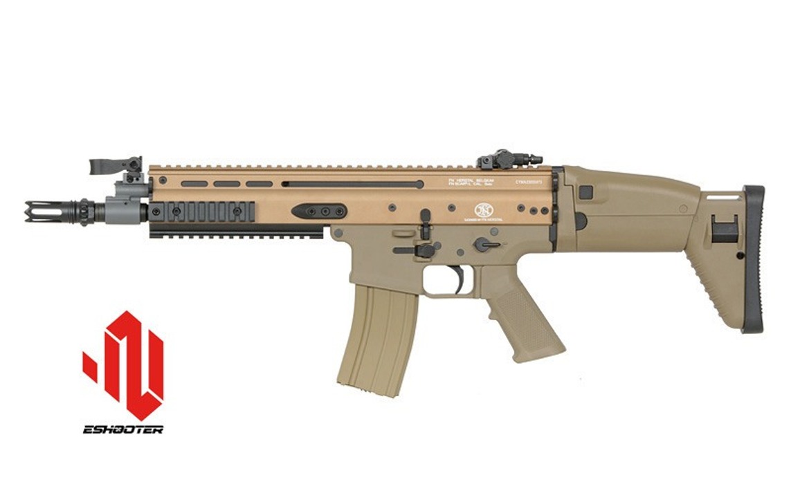 Штурмова гвинтівка FN SCAR-L Eshooter ETU TAN CYBERGUN фото 1