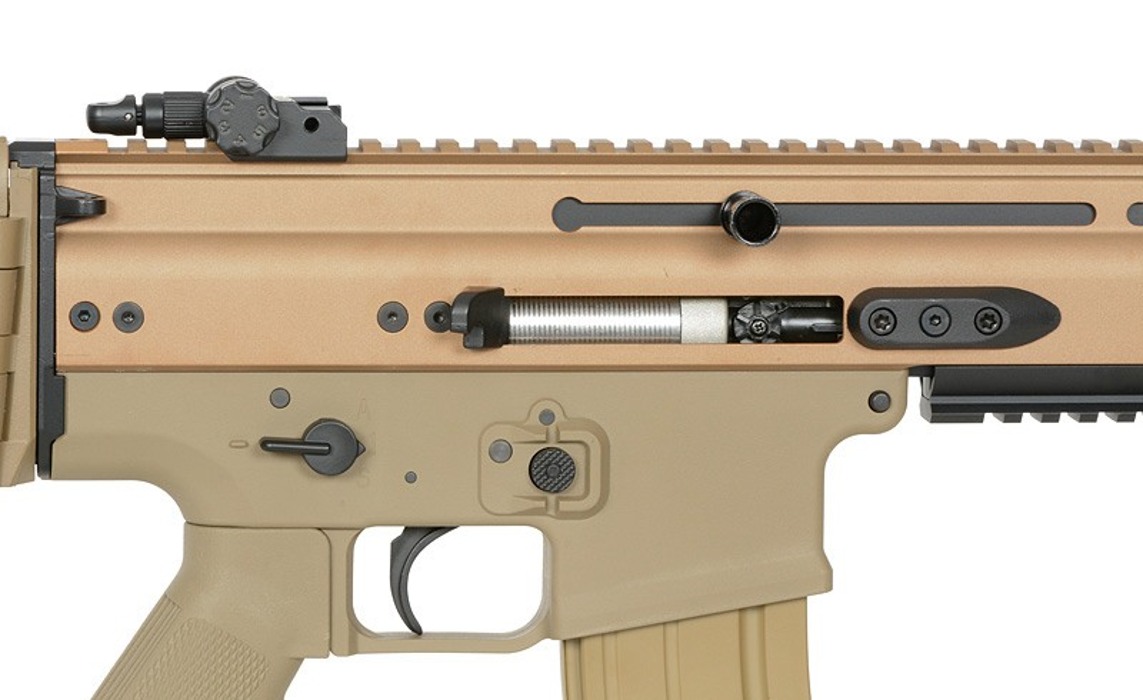 Штурмова гвинтівка FN SCAR-L Eshooter ETU TAN CYBERGUN фото 10
