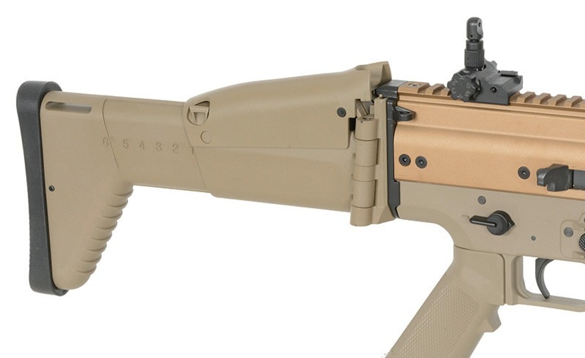 Штурмова гвинтівка FN SCAR-L Eshooter ETU TAN CYBERGUN фото 11