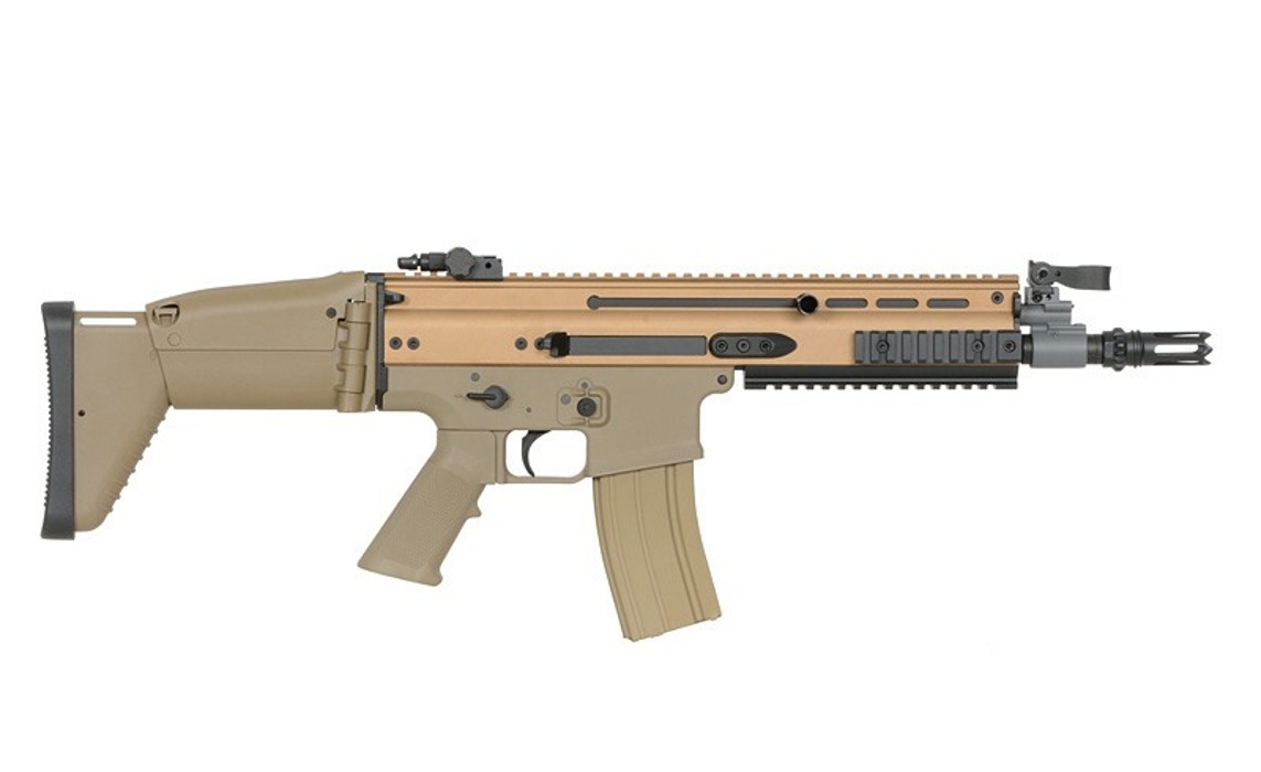 Штурмова гвинтівка FN SCAR-L Eshooter ETU TAN CYBERGUN фото 2
