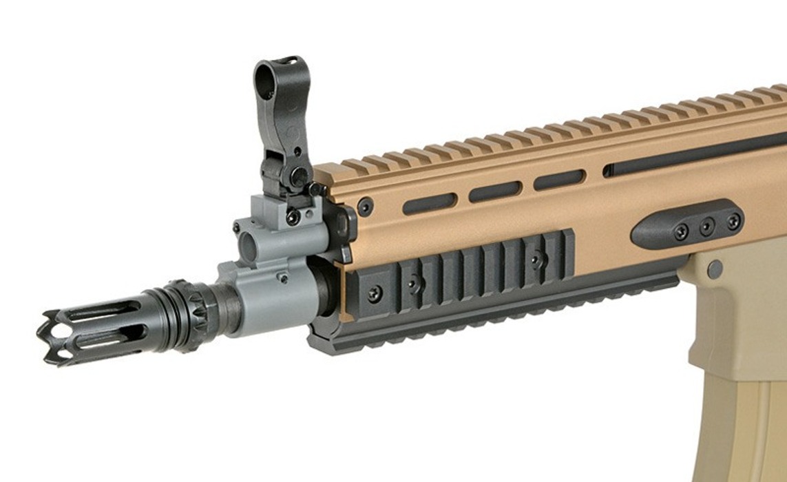 Штурмова гвинтівка FN SCAR-L Eshooter ETU TAN CYBERGUN фото 5