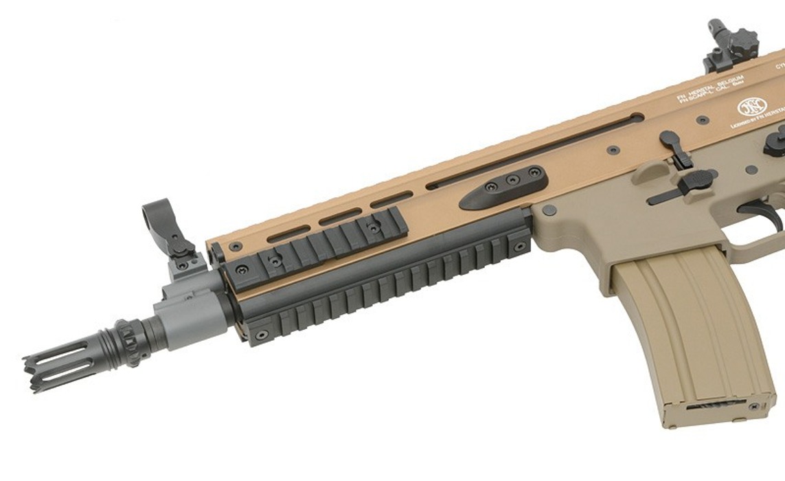 Штурмова гвинтівка FN SCAR-L Eshooter ETU TAN CYBERGUN фото 8
