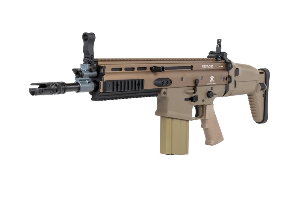 Штурмова гвинтівка SCAR-H CQC Cybergun x FN HERSTAL Tan фото 2