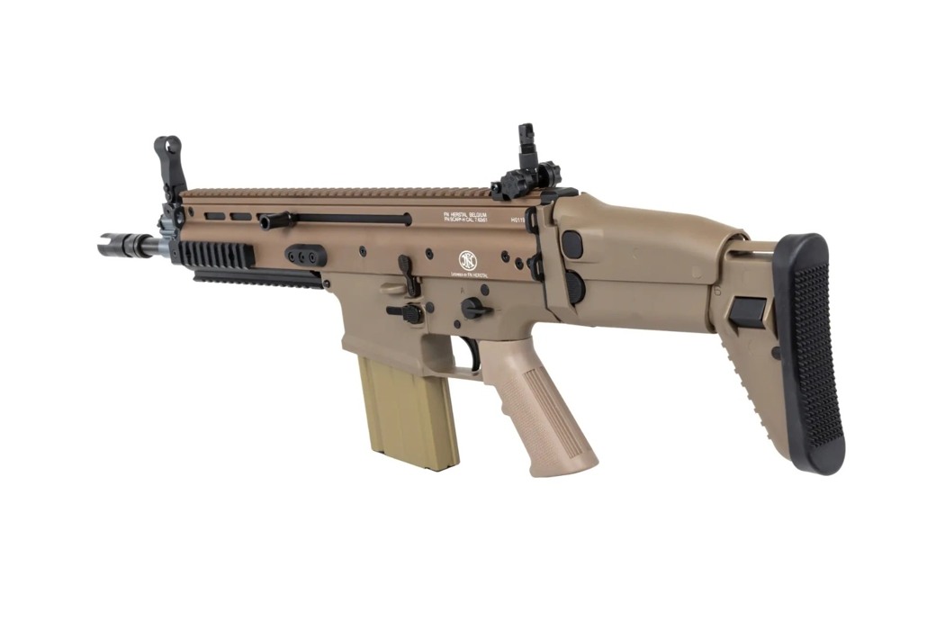 Штурмова гвинтівка SCAR-H CQC Cybergun x FN HERSTAL Tan фото 6