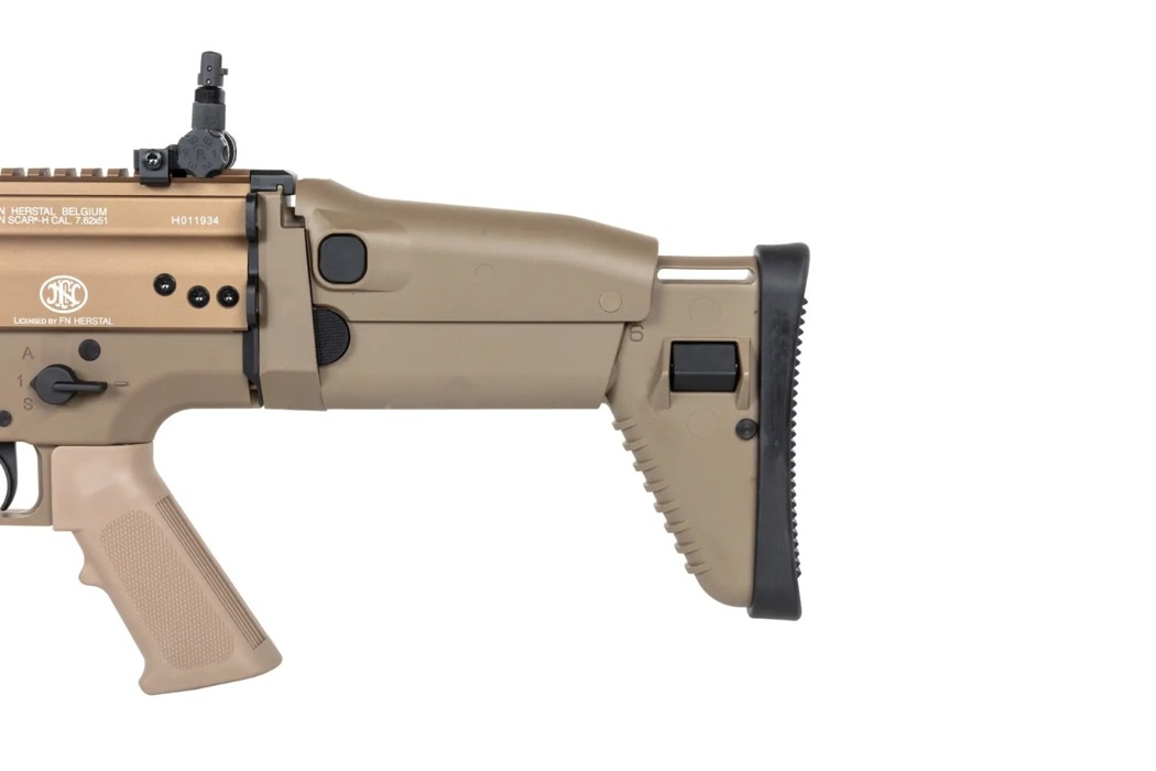 Штурмова гвинтівка SCAR-H CQC Cybergun x FN HERSTAL Tan фото 7