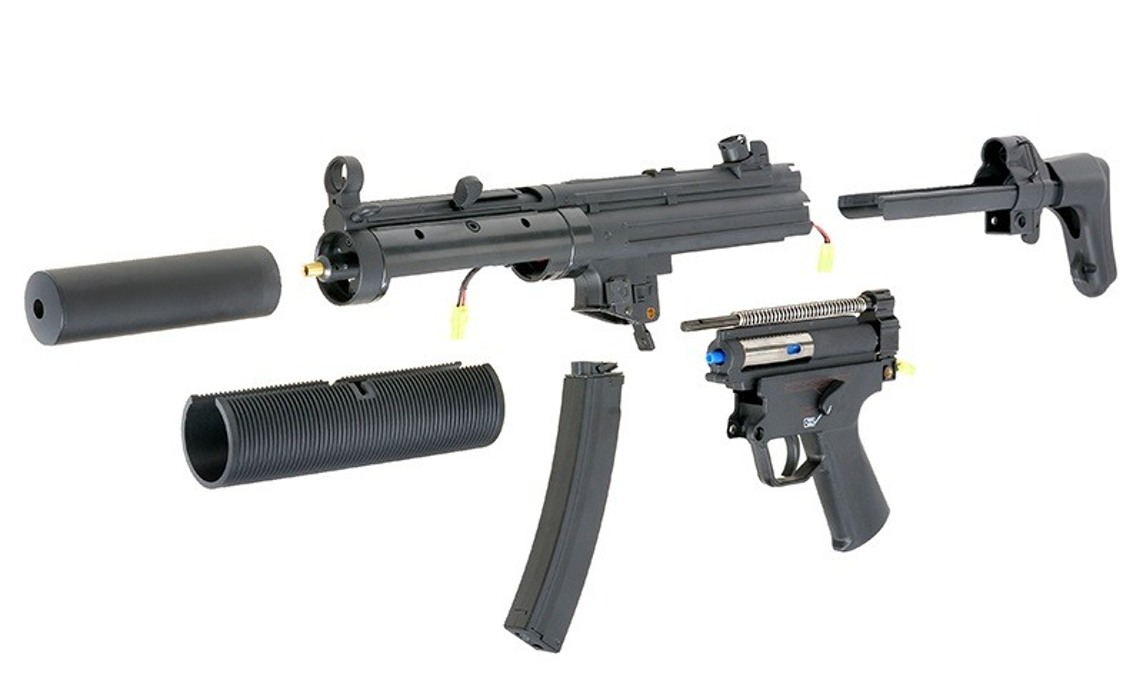 Пістолет-кулемет MP5 CM.041 SD6 high-speed [CYMA] фото 13