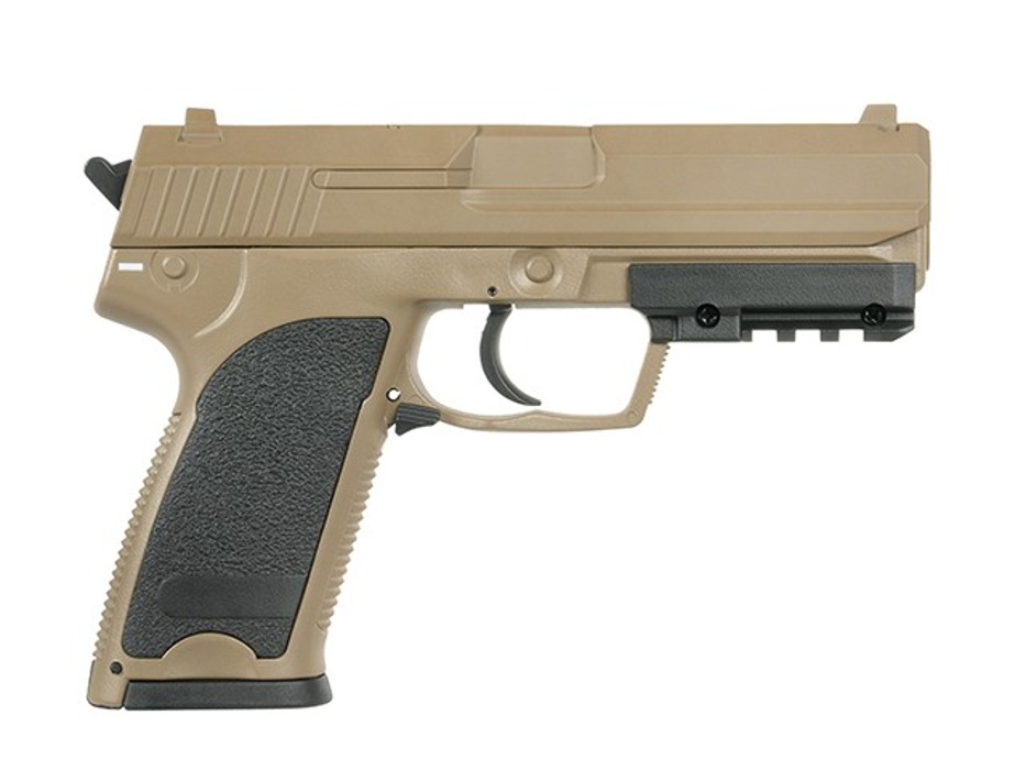 Пістолет USP CM.125S Mosfet Tan [CYMA] фото 4