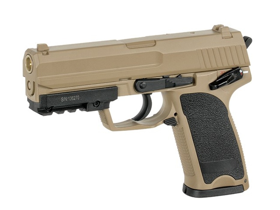 Пістолет USP CM.125S Mosfet Tan [CYMA] фото 2