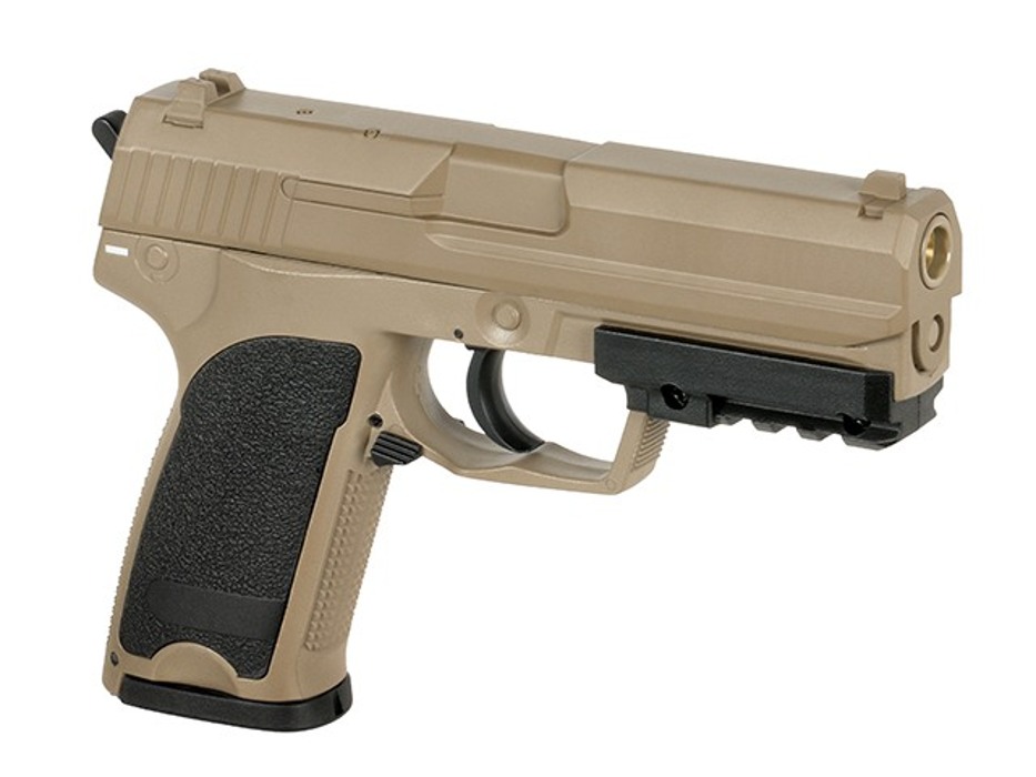 Пістолет USP CM.125S Mosfet Tan [CYMA] фото 6