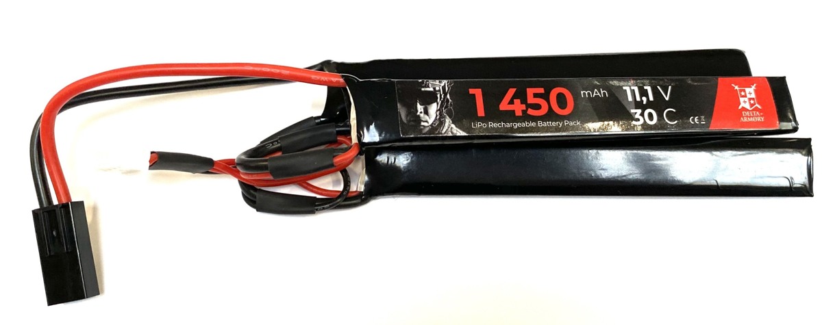 АКБ LiPo 11,1V 1450mAh 30C Tamiya Delta Armory фото 1