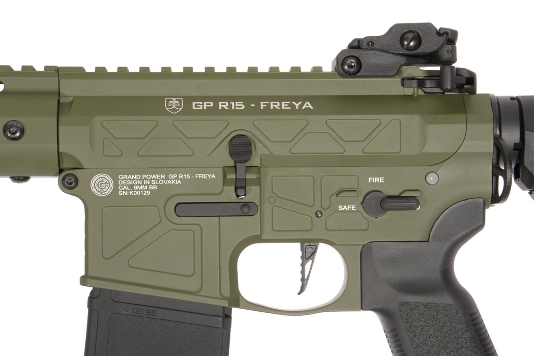 Штурмова гвинтівка AR15 FREYA SKELETON 13" gen.2 Eagle ETU Olive Delta Armory фото 3
