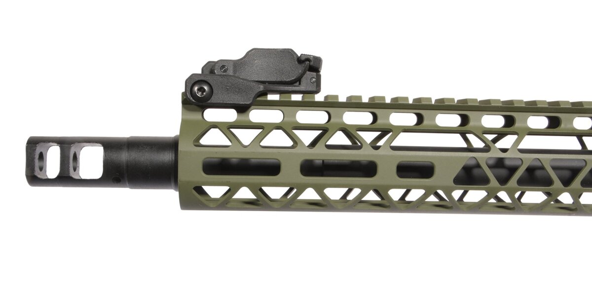 Штурмова гвинтівка AR15 FREYA SKELETON 13" gen.2 Eagle ETU Olive Delta Armory фото 2