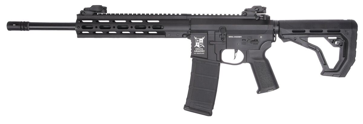 Штурмовая винтовка AR15 TEMPEST 1 Alpha Eagle ETU / DA - A19 - EGL Full Black Delta Armory фото 1