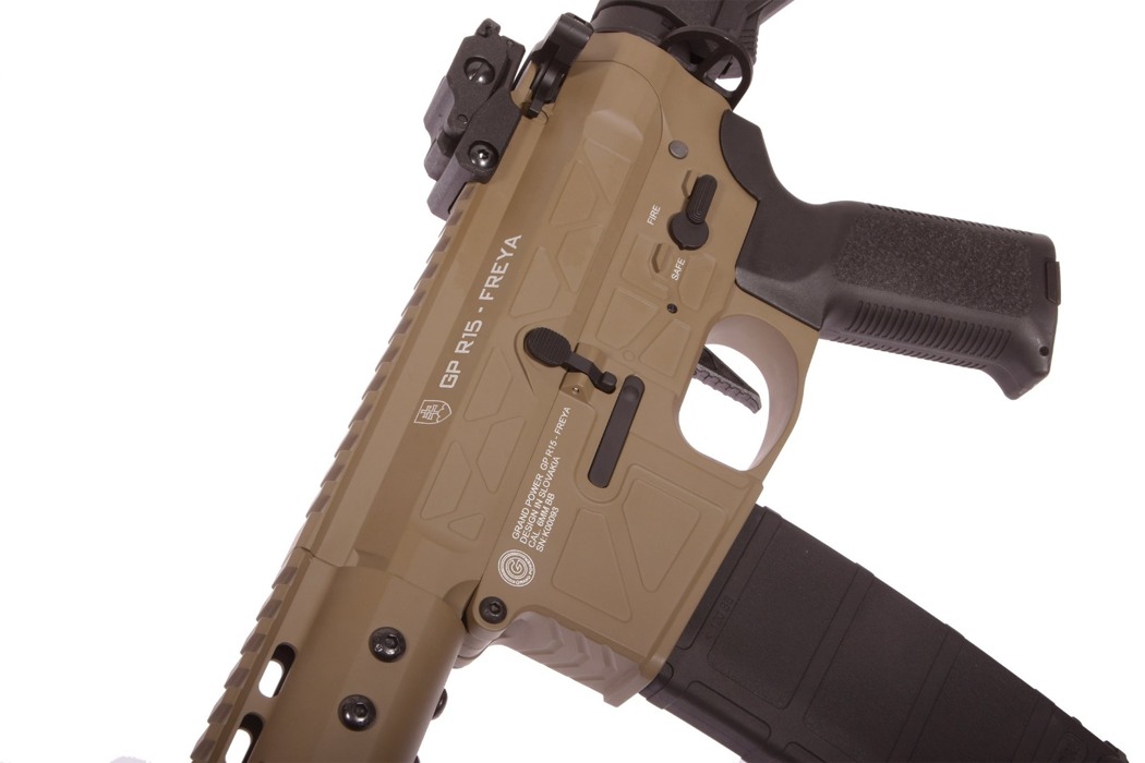 Штурмова гвинтівка AR15 FREYA SKELETON 13" DA-GP-FRY-A21-HT / ETU Delta Armory фото 2