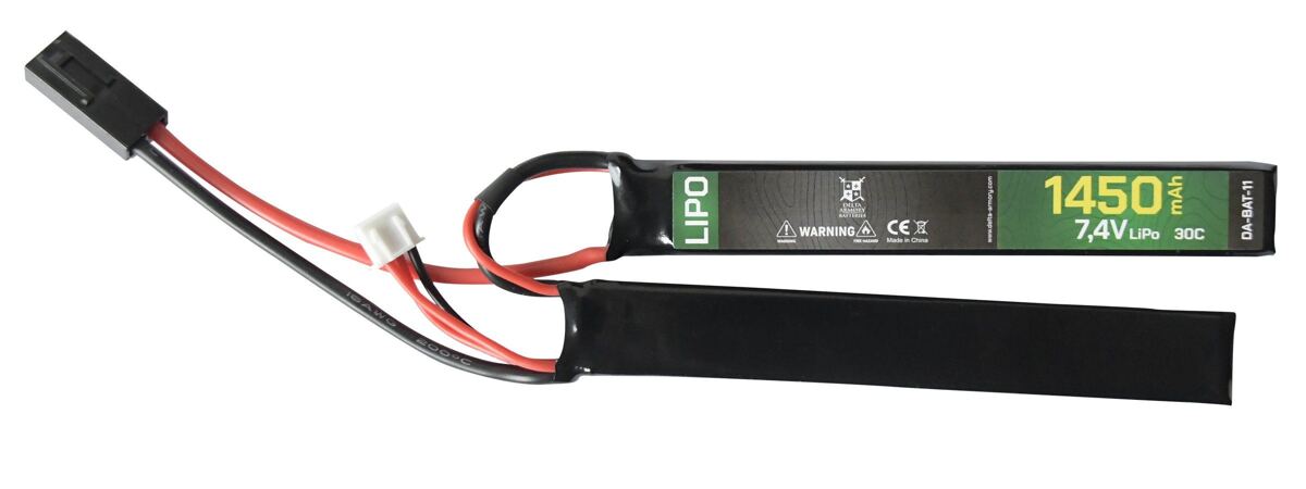 АКБ LiPo 1450mAh 7,4V Tamiya Delta Armory фото 1