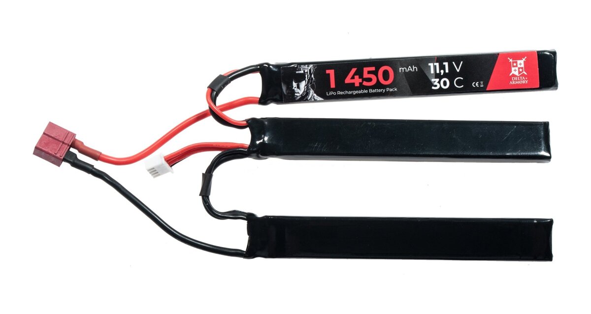 АКБ LiPo 11,1V 1450mAh 30C T-конектор Delta Armory фото 1