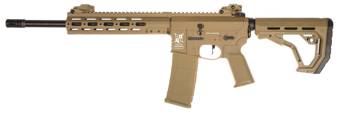 Штурмова гвинтівка AR15 TEMPEST 1 Alpha Eagle ETU Full Tan Delta Armory фото 1
