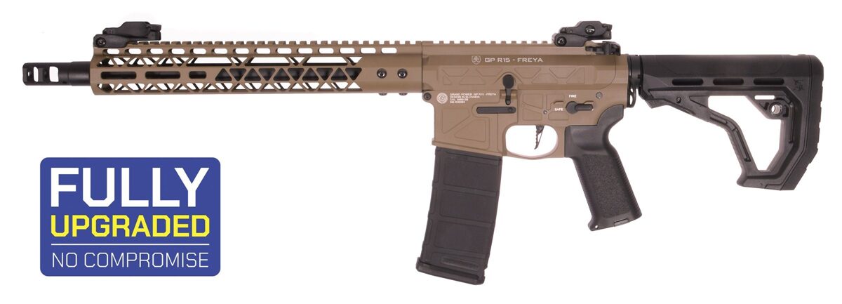 Штурмова гвинтівка AR15 FREYA SKELETON 13" DA-GP-FRY-A21-HT / ETU Delta Armory фото 1