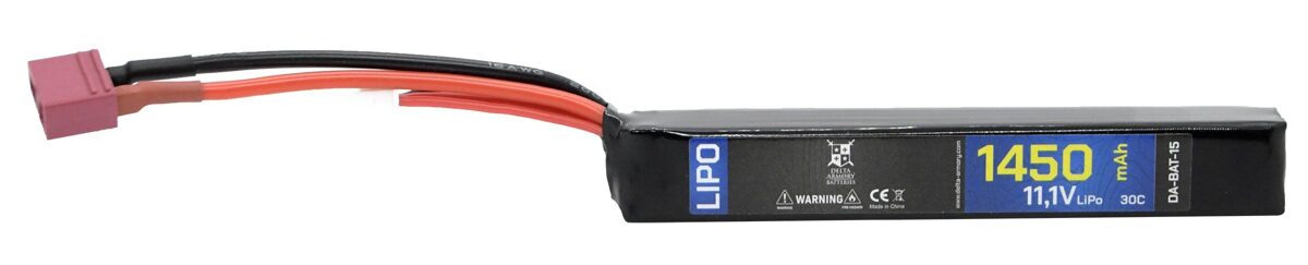 АКБ LiPo 11,1V 1450mAh 30C T-конектор Delta Armory фото 1