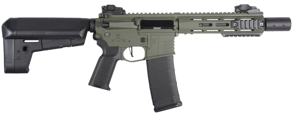 Штурмовая винтовка M4 AR15 M-LOK SilentOps 8" DA-C10-OLV Delta Armory фото 3
