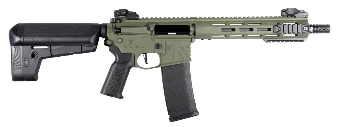 Штурмовая винтовка M4 AR15 M-LOK 10" Charlie/ DA-C09-OLV Delta Armory фото 3