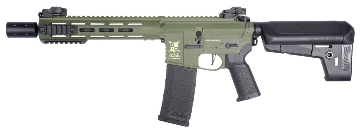 Штурмовая винтовка M4 AR15 M-LOK SilentOps 8" DA-C11-OLV Delta Armory фото 1