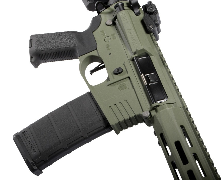 Штурмовая винтовка M4 AR15 M-LOK SilentOps 8" DA-C11-OLV Delta Armory фото 4