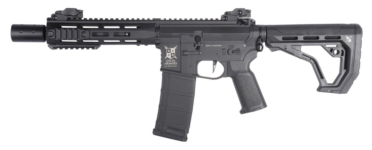 Штурмовая винтовка M4 AR15 M-LOK SilentOps 8" Charlie Eagle ETU Black Delta Armory фото 1
