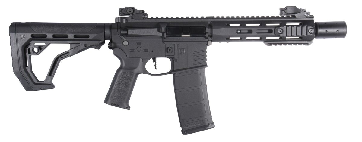 Штурмовая винтовка M4 AR15 M-LOK SilentOps 8" Charlie Eagle ETU Black Delta Armory фото 5