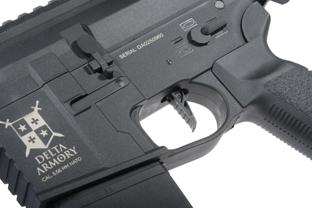 Штурмовая винтовка M4 AR15 M-LOK SilentOps 8" Charlie Eagle ETU Black Delta Armory фото 6